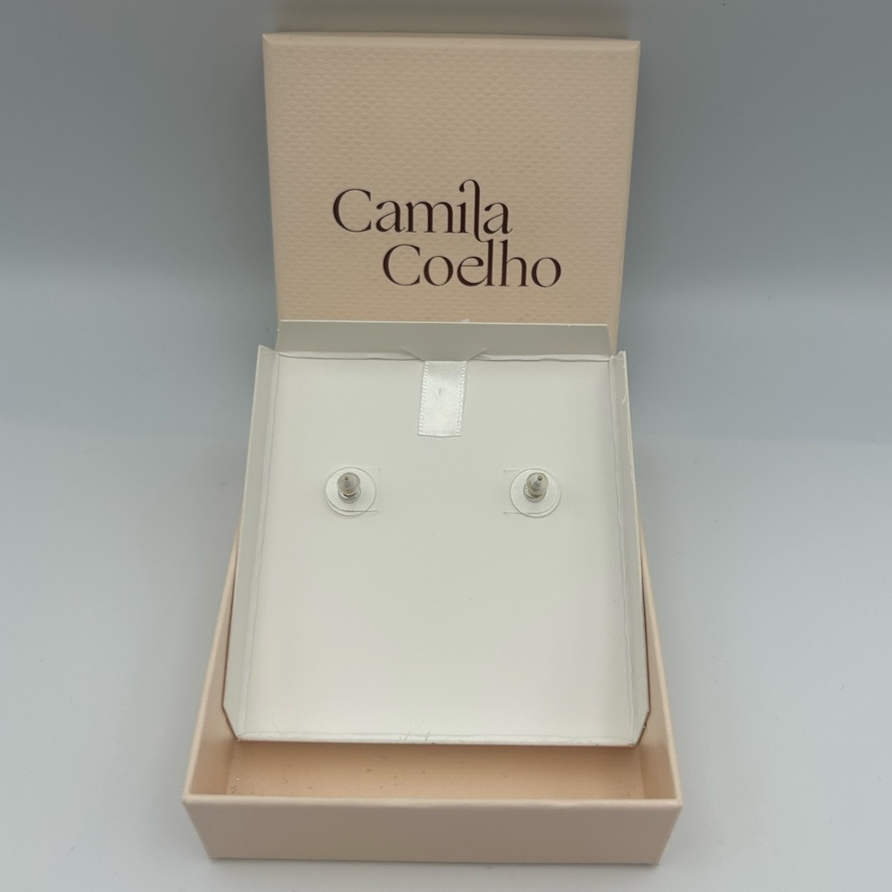 *New* Camila Coelho Gold-Tone Star Pendant Necklace & Matching Star Studs Set - Picture 9 of 12